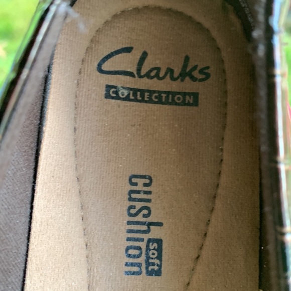 Clarks Women’s Gael angora loafer brown crocodile embossed, 6.5 medium NWT - Picture 4 of 5